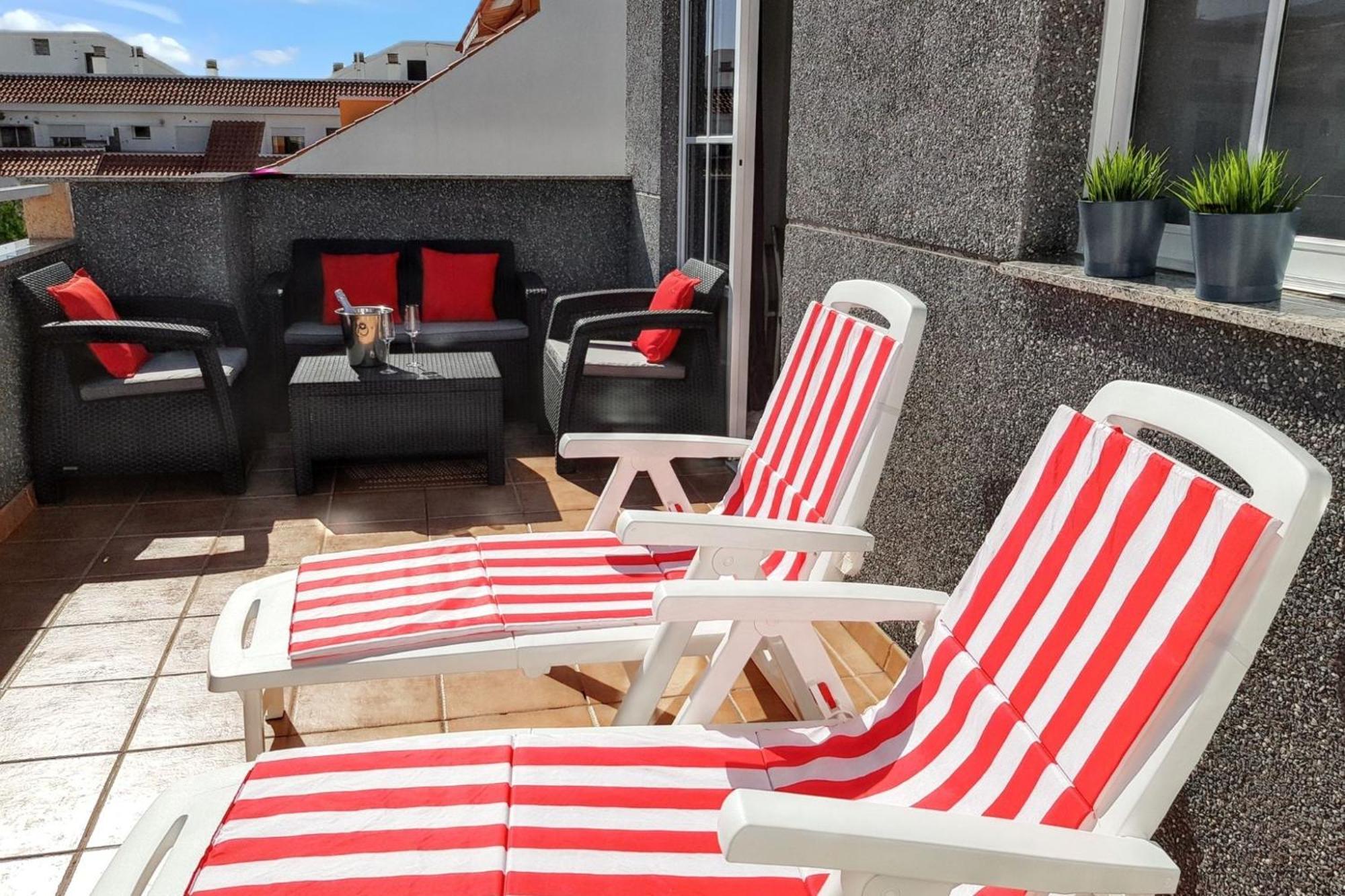 Bright Apartment In Puerto De Santiago 65 M² Terrace Exteriér fotografie